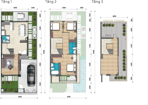 Thiết kế Biệt thự ven kênh CV1