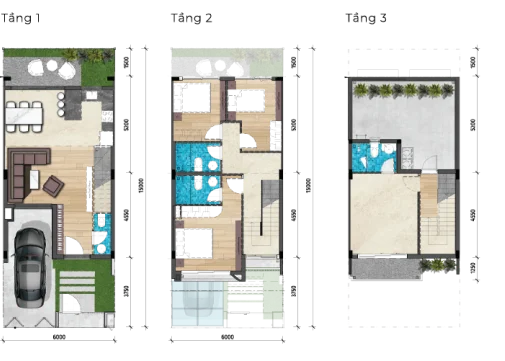 Thiết Kế Nhà phố liền kề TH2