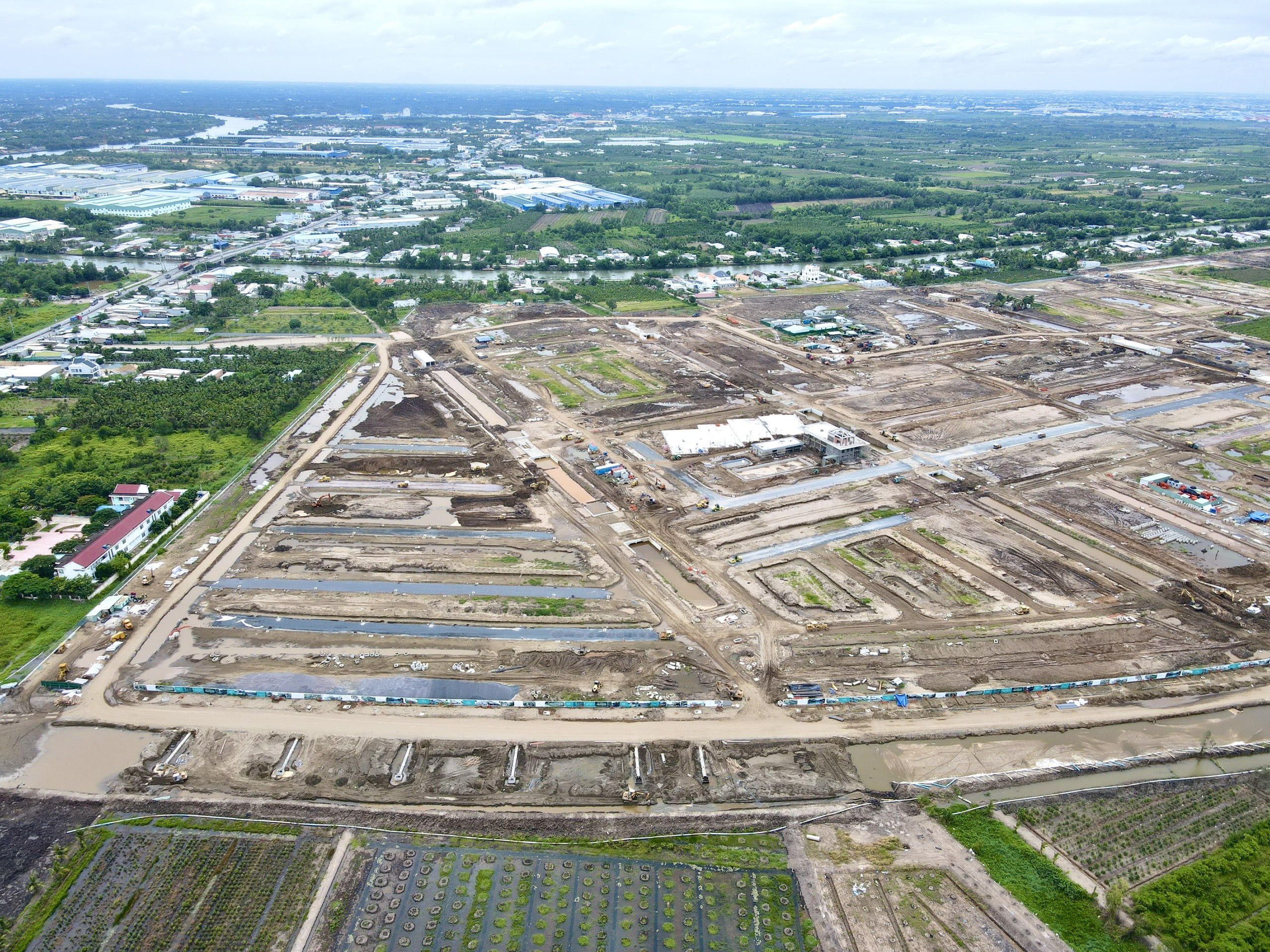 hình ảnh thực tế dự án lahome la home bến lức prodezi