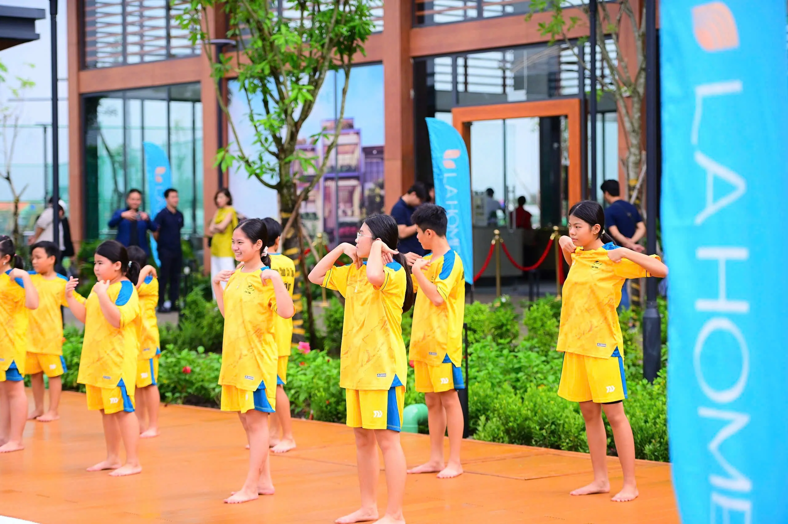 hình thực tế khu đô thị sinh thái lahome