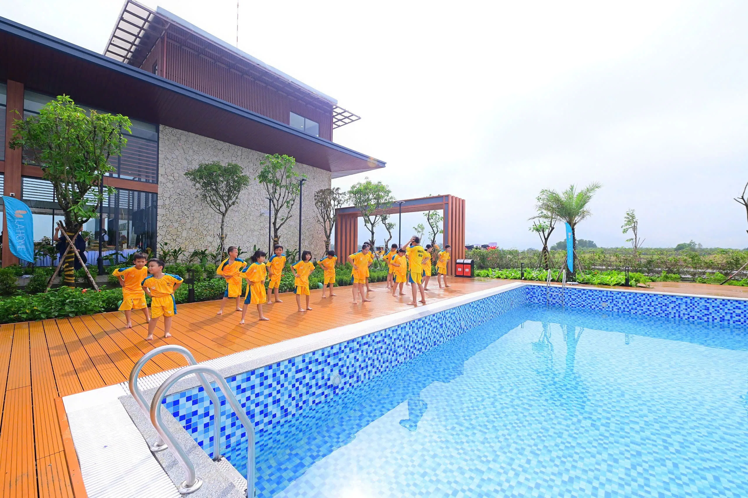 hình thực tế khu đô thị sinh thái lahome